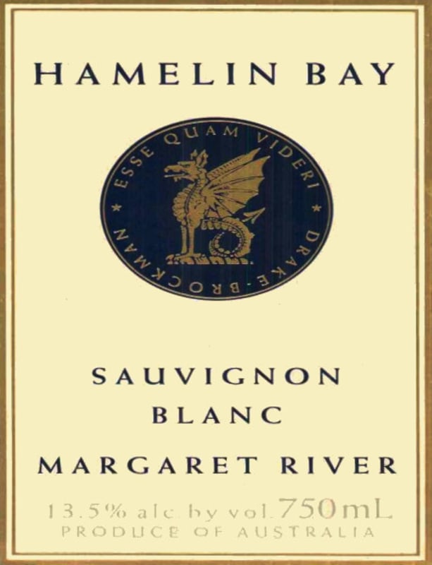 Hamelin Bay Margaret River Sauvignon Blanc 2011 Front Label