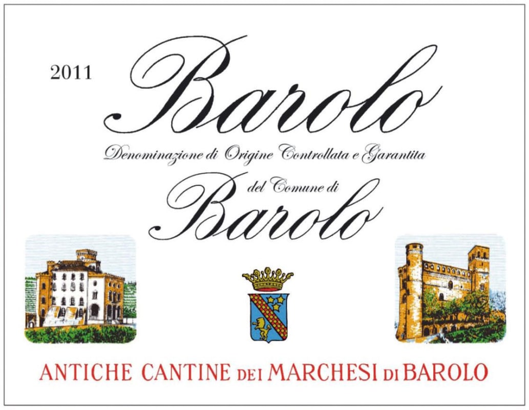 Marchesi di Barolo Barolo 2011 Front Label