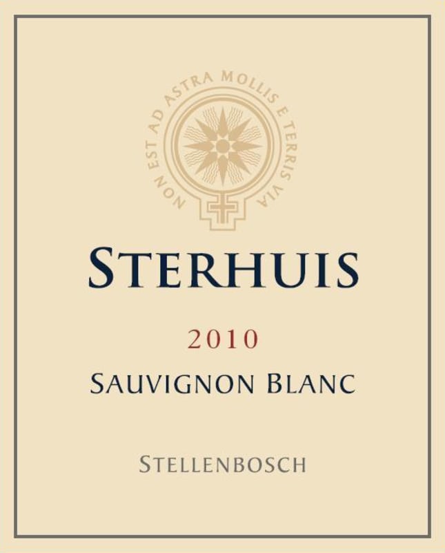 Sterhuis Wines Sauvignon Blanc 2010 Front Label