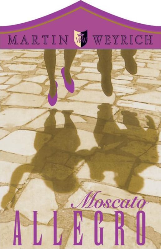 Martin & Weyrich Allegro Moscato 2013 Front Label