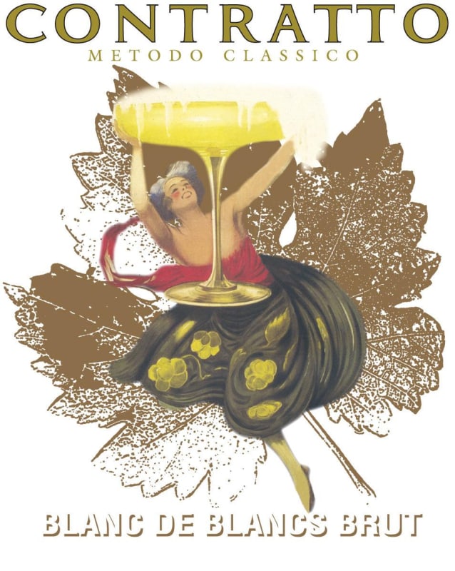 Contratto Blanc de Blanc Brut 2011 Front Label