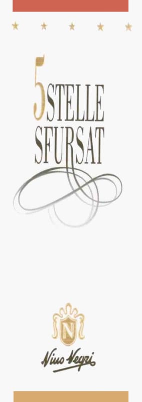 Nino Negri Sforzato di Valtellina Sfursat 5 Stelle 2010 Front Label