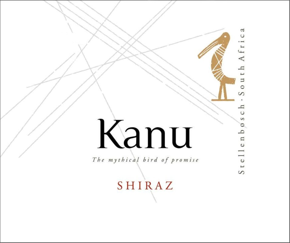 Kanu Shiraz 2011 Front Label