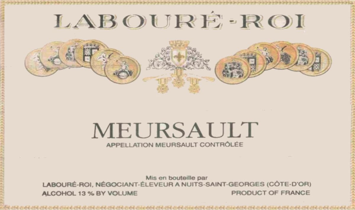 Laboure Roi Meursault Blanc 2008 Front Label