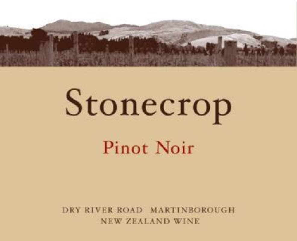 Stonecrop Wines Pinot Noir 2011 Front Label