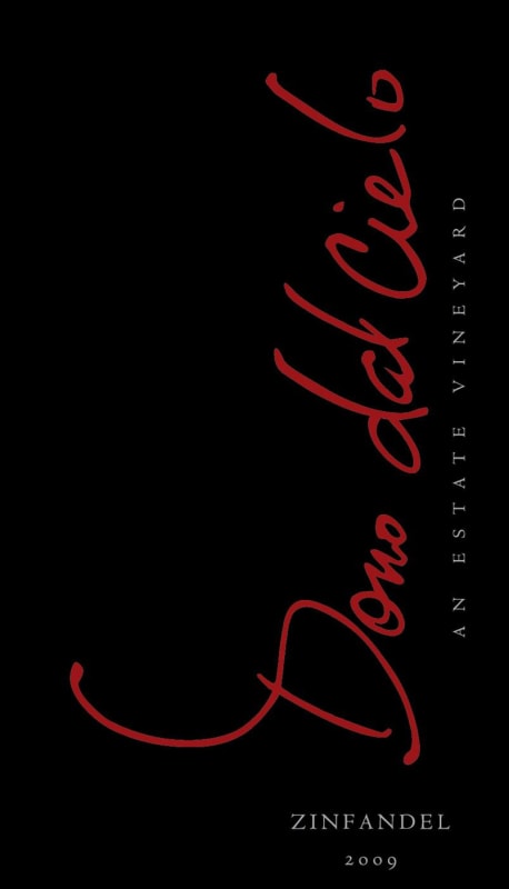 Dono dal Cielo Zinfandel 2009 Front Label