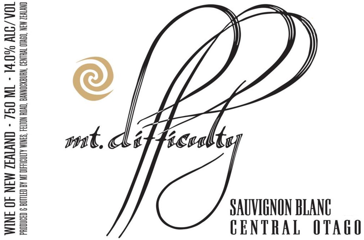 Mt Difficulty Sauvignon Blanc 2010 Front Label