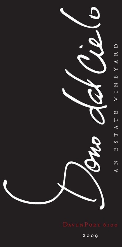 Dono dal Cielo DavenPort 6100 (375ML half-bottle) 2009 Front Label