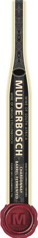 Mulderbosch Barrel Fermented Chardonnay 2009 Front Label