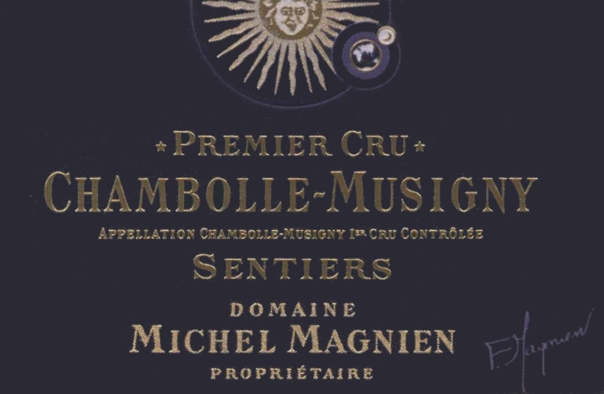 Michel Magnien Chambolle-Musigny les Sentiers Premier Cru 2007 Front Label