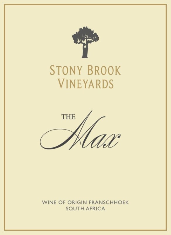 Stony Brook Vineyards The Max 2010 Front Label