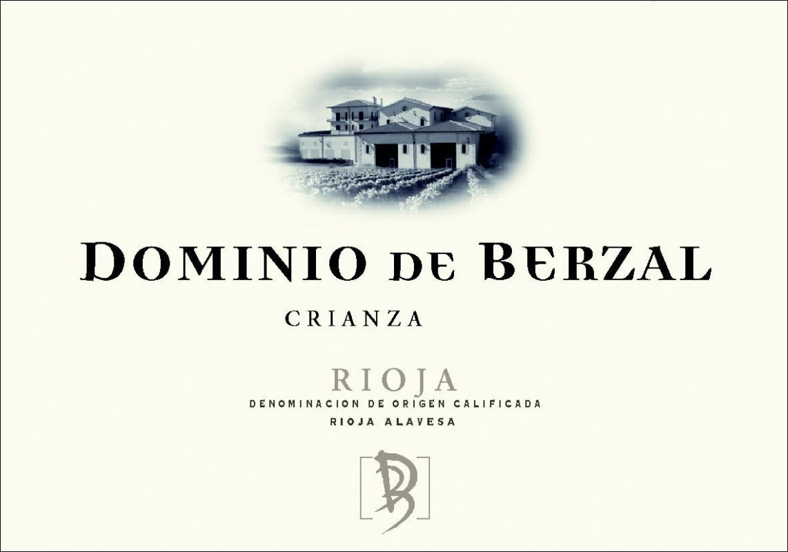 Dominio de Berzal Rioja Crianza 2007 Front Label