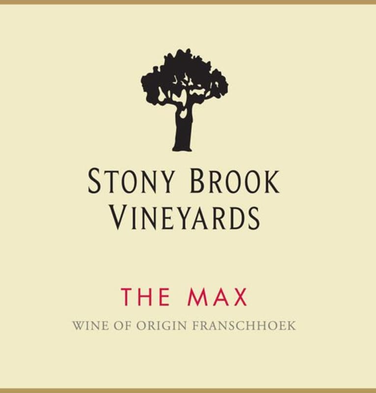 Stony Brook Vineyards The Max 2012 Front Label