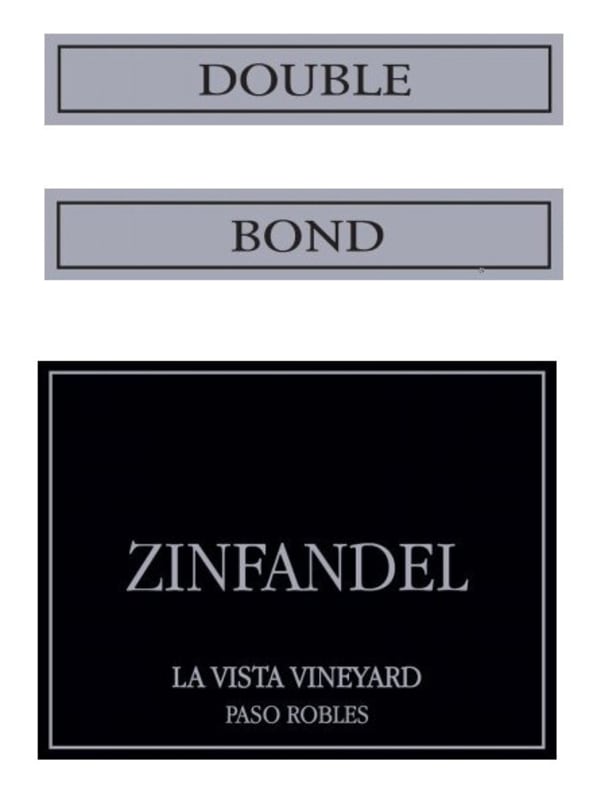 Double Bond La Vista Vineyard Zinfandel 2011 Front Label