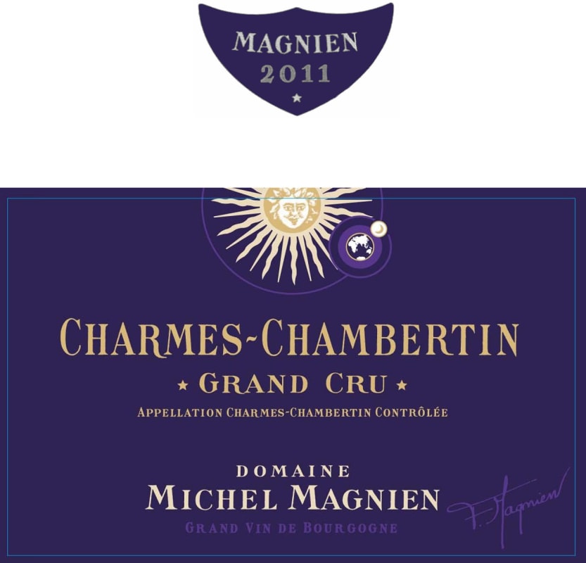 Michel Magnien Charmes-Chambertin Grand Cru 2011 Front Label