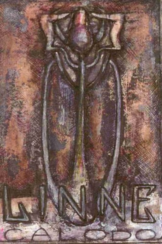 Linne Calodo Cherry Red 2012 Front Label