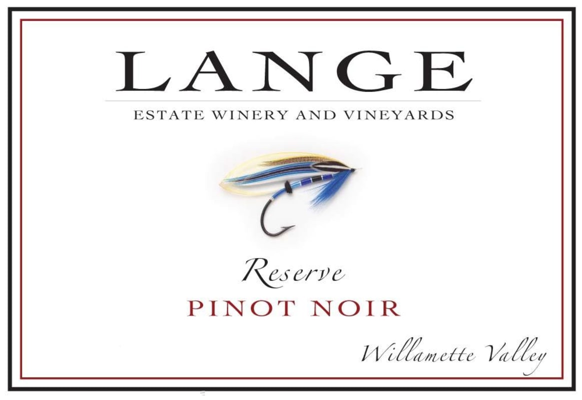 Lange Winery Reserve Pinot Noir 2011 Front Label