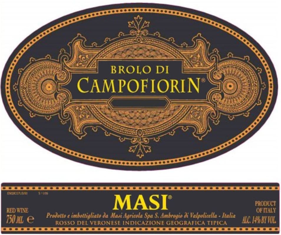 Masi Brolo di Campofiorin 2009 Front Label
