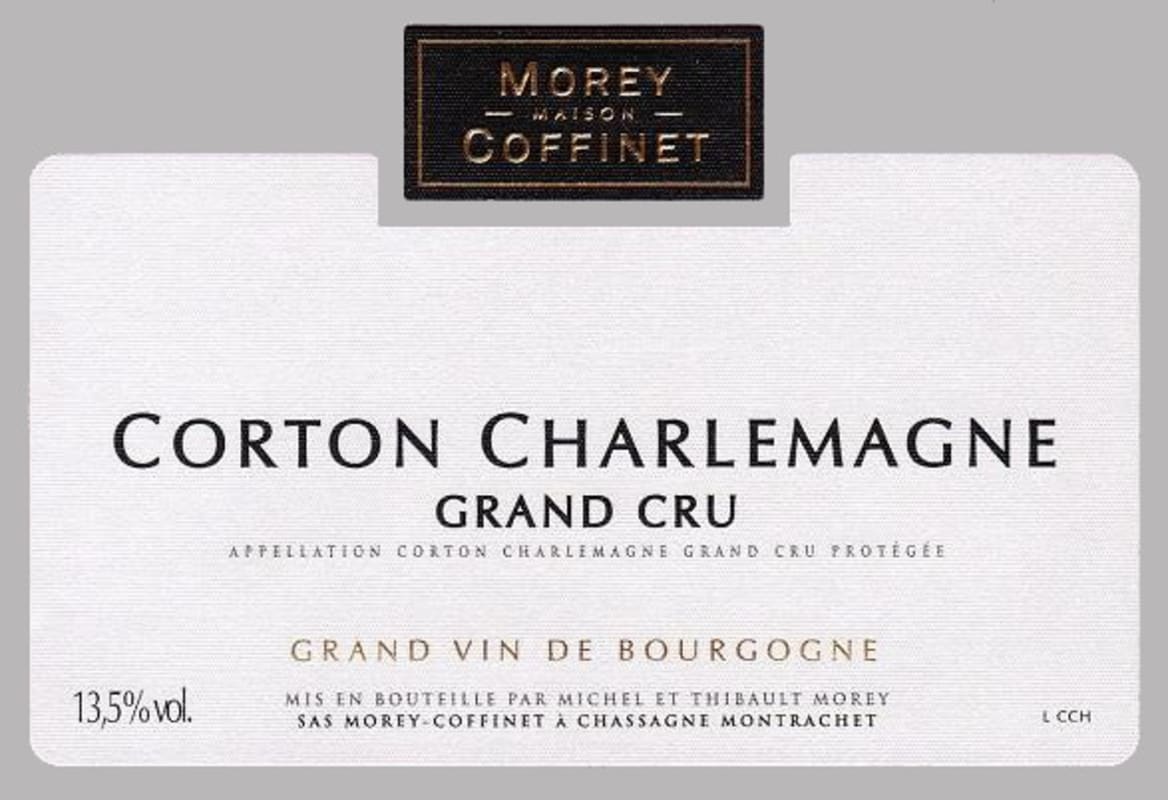 Morey-Coffinet Corton Charlemagne Grand Cru 2013 Front Label