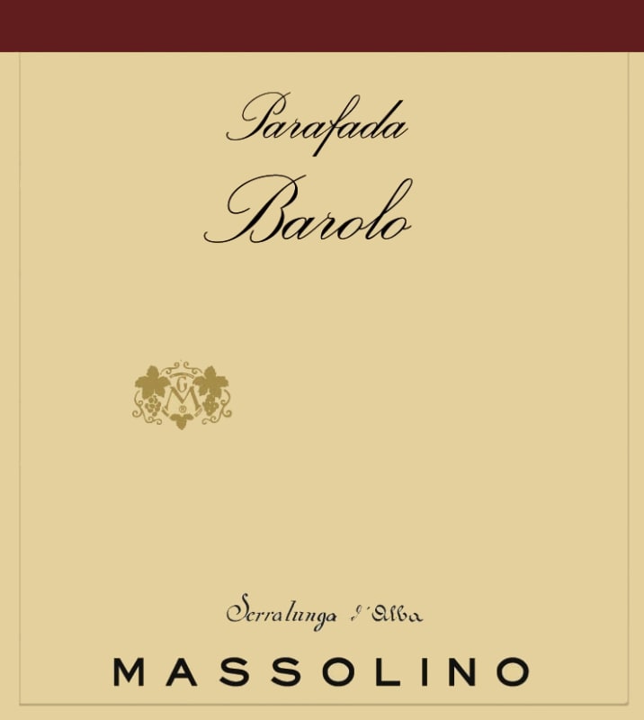 Massolino Barolo Parafada 2010 Front Label