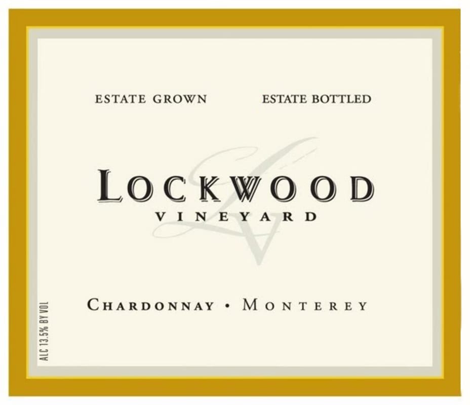 Lockwood Chardonnay 2012 Front Label