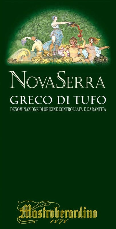 Mastroberardino NovaSerra Greco di Tufo 2013 Front Label