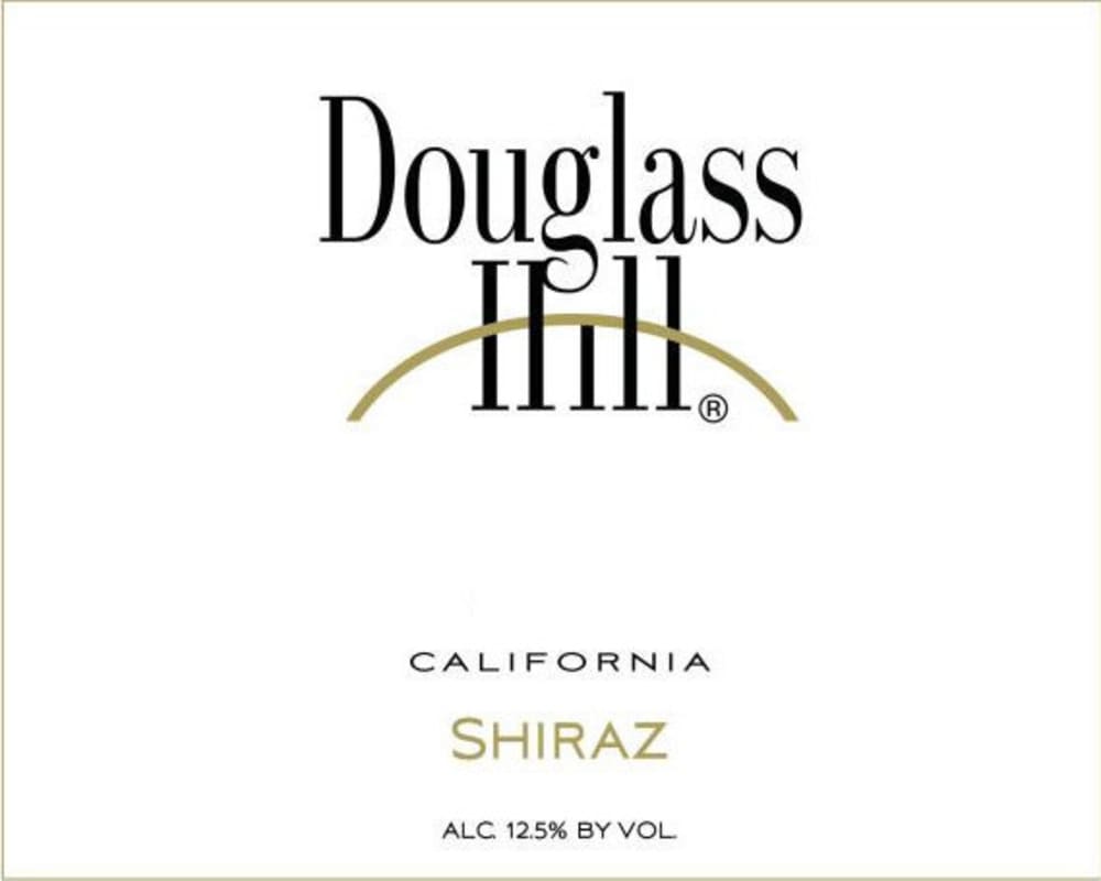 Douglass Hill Shiraz 2012 Front Label