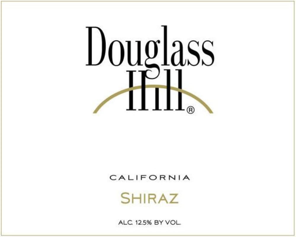 Douglass Hill Shiraz 2013 Front Label