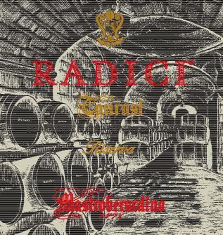 Mastroberardino Radici Taurasi Riserva 2008 Front Label