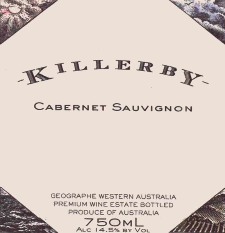 Killerby Cabernet Sauvignon 2014 Front Label