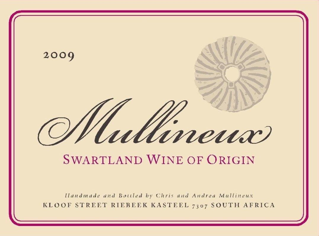 Mullineux Family Wines White Blend 2009 Front Label