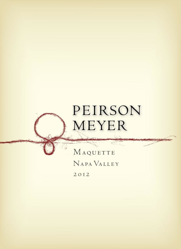 Peirson Meyer Napa Valley Maquette 2012 Front Label