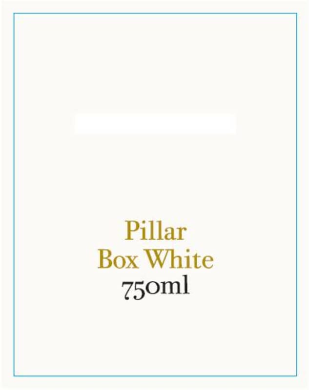 Pillar Box Padthaway White 2009 Front Label