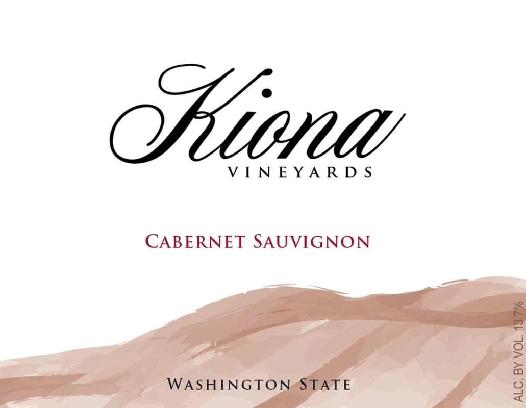 Kiona Cabernet Sauvignon 2010 Front Label