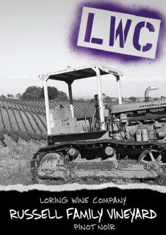 Loring Wine Company Rosellas Pinot Noir 2011 Front Label