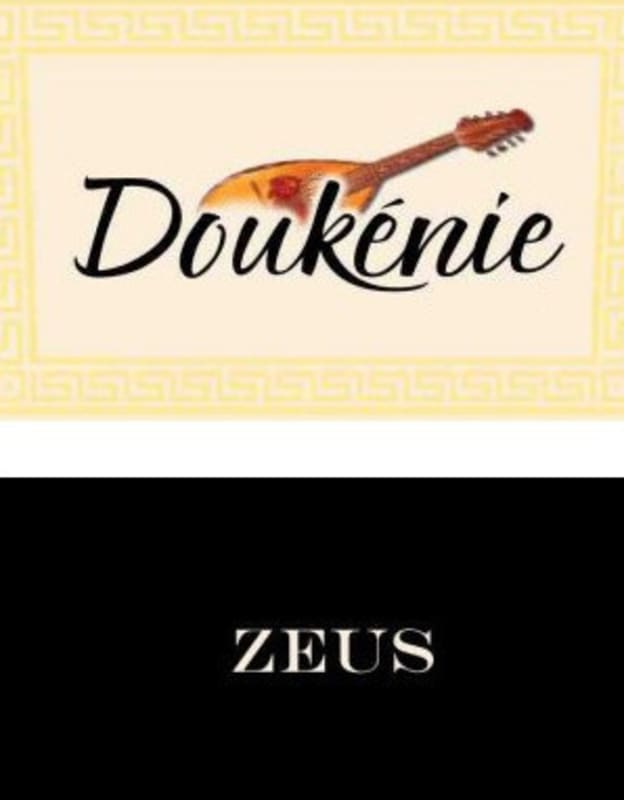 Doukenie Winery Zeus 2010 Front Label