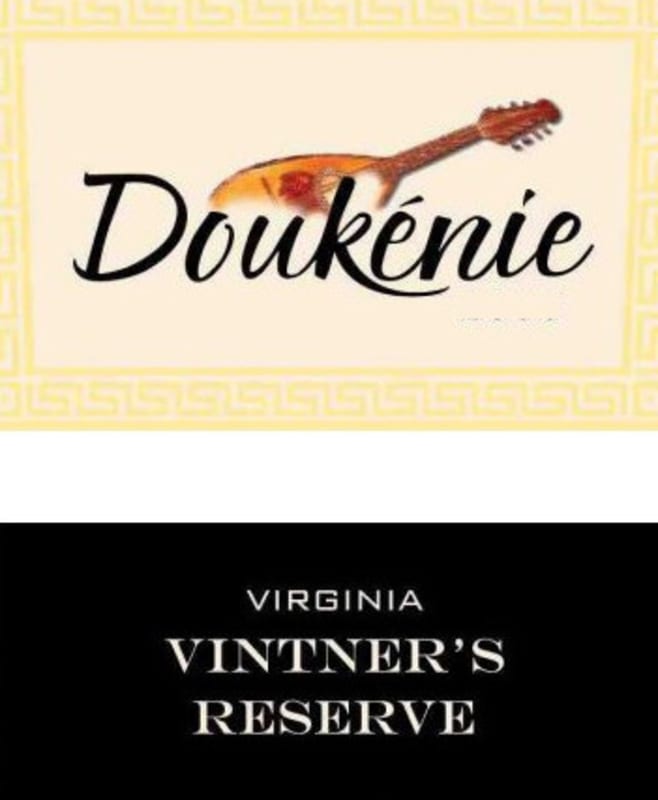 Doukenie Winery Vintner's Reserve 2014 Front Label
