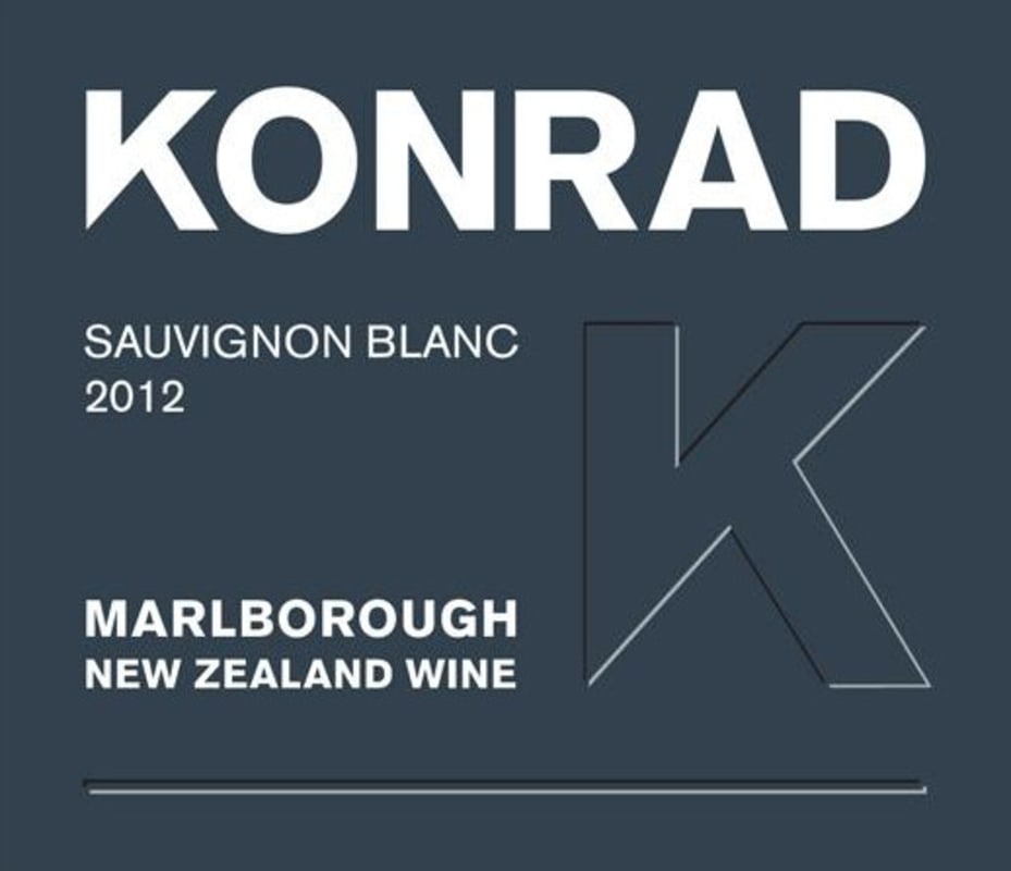 Konrad Sauvignon Blanc 2012 Front Label