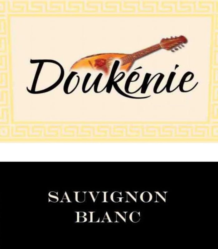 Doukenie Winery Sauvignon Blanc 2012 Front Label