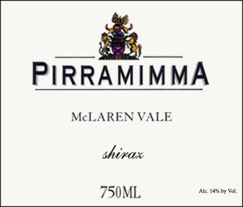 Pirramimma Shiraz 2011 Front Label