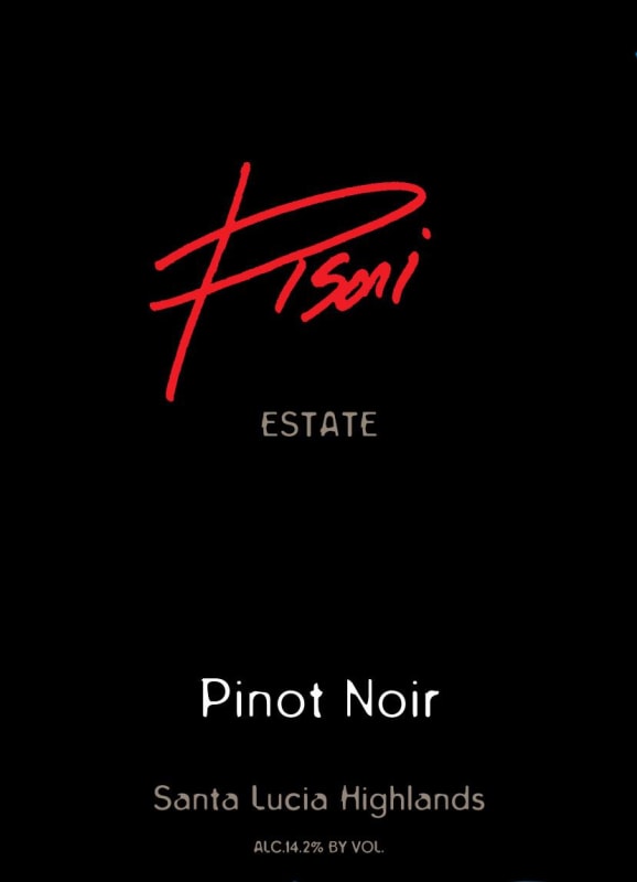 Pisoni Vineyards Estate Pinot Noir 2011 Front Label