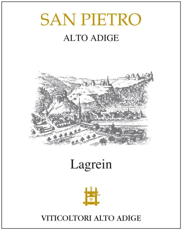 Südtiroler Weinbauernverband Alto Adige San Pietro Lagrein 2015 Front Label