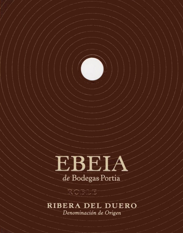Portia Ebeia Roble Red 2011 Front Label