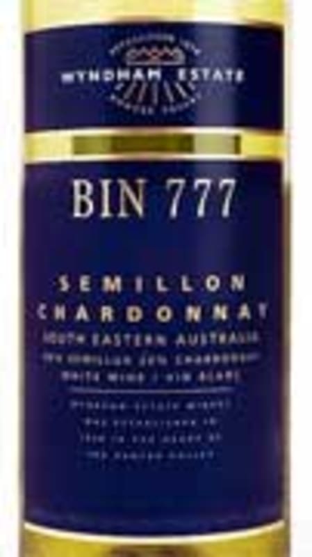 Wyndham Bin 777 Semillon/Chardonnay 1999 Front Label