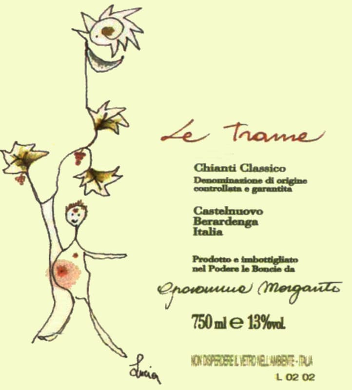 Podere Le Boncie Chianti Classico Le Trame 2014 Front Label