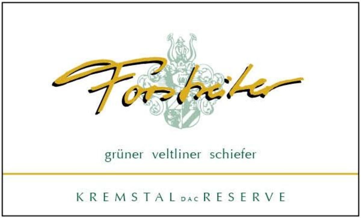 Meinhard Forstreiter Schiefer Gruner Veltliner 2009 Front Label