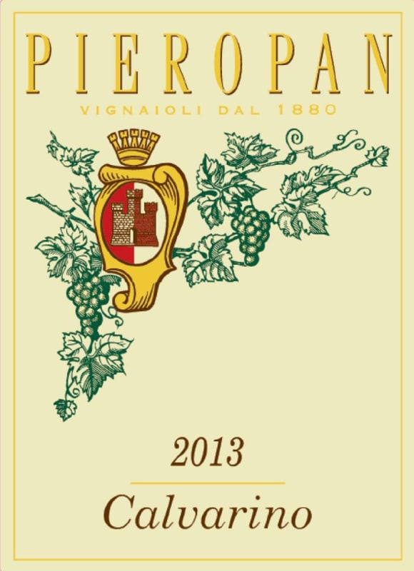 Pieropan Soave Classico Calvarino 2013 Front Label
