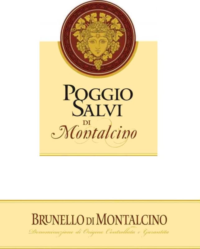 Villa Poggio Salvi Brunello di Montalcino 2005 Front Label