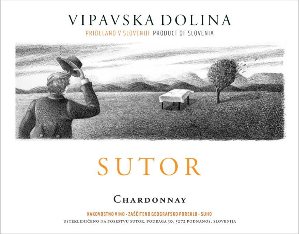 Sutor Chardonnay 2011 Front Label