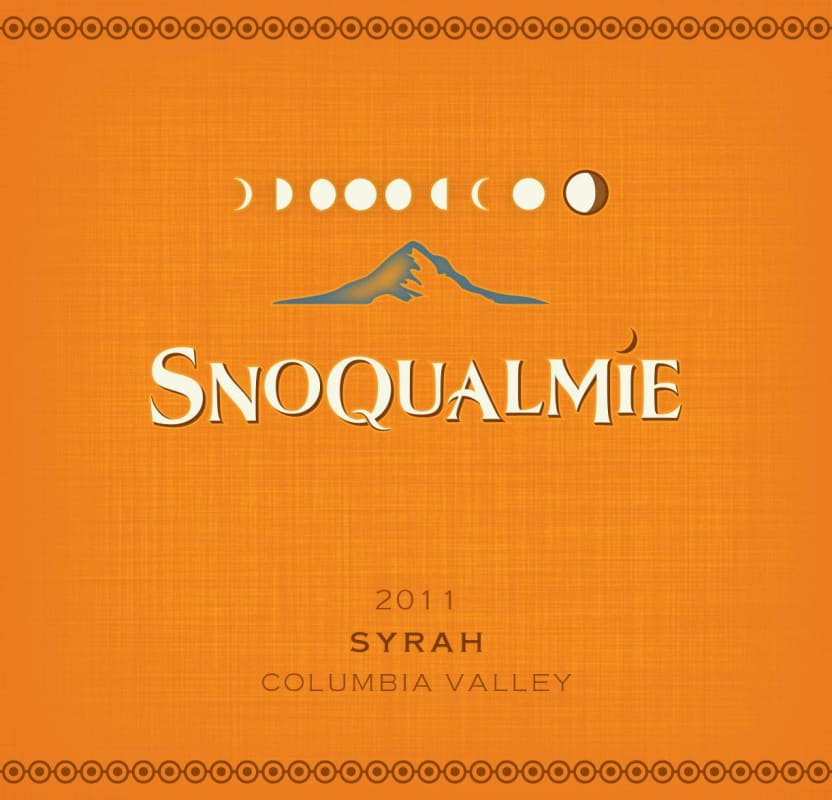 Snoqualmie Syrah 2011 Front Label
